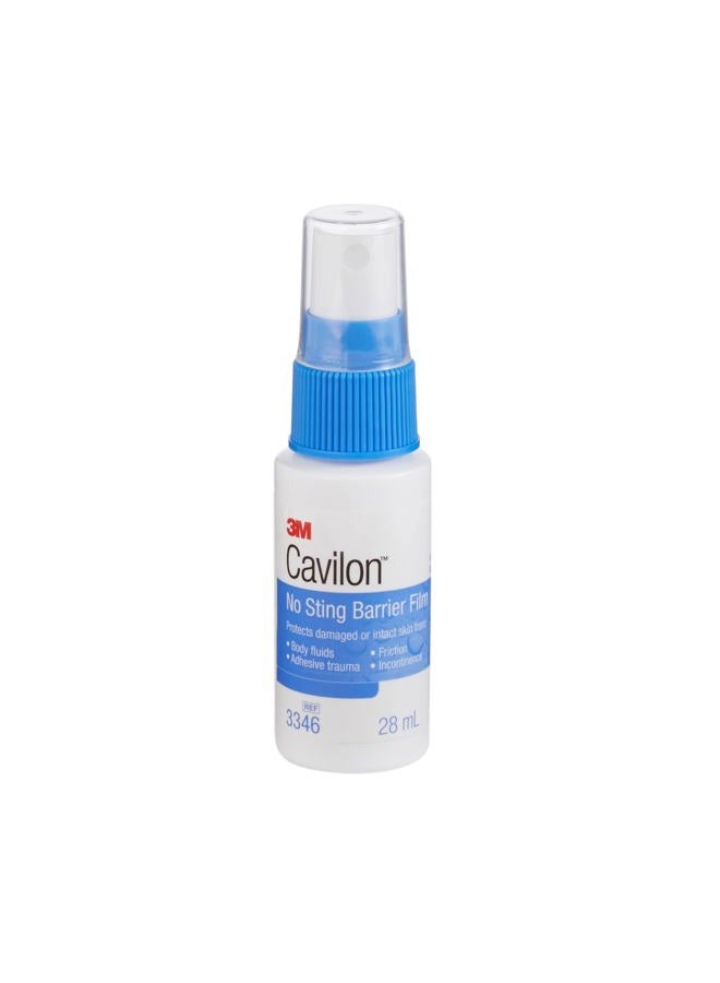 3m Cavilon No-Sting Barrier Film, Gentler Way to Protect Skin From Body Fluids, Adhesives, and Friction, Alcohol Free Barrier Film, Hypoallergenic and Latex Free, 28 ml Pump Spray - Image 1